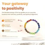 Seven Chakra Certified Healing Crystal Bracelet